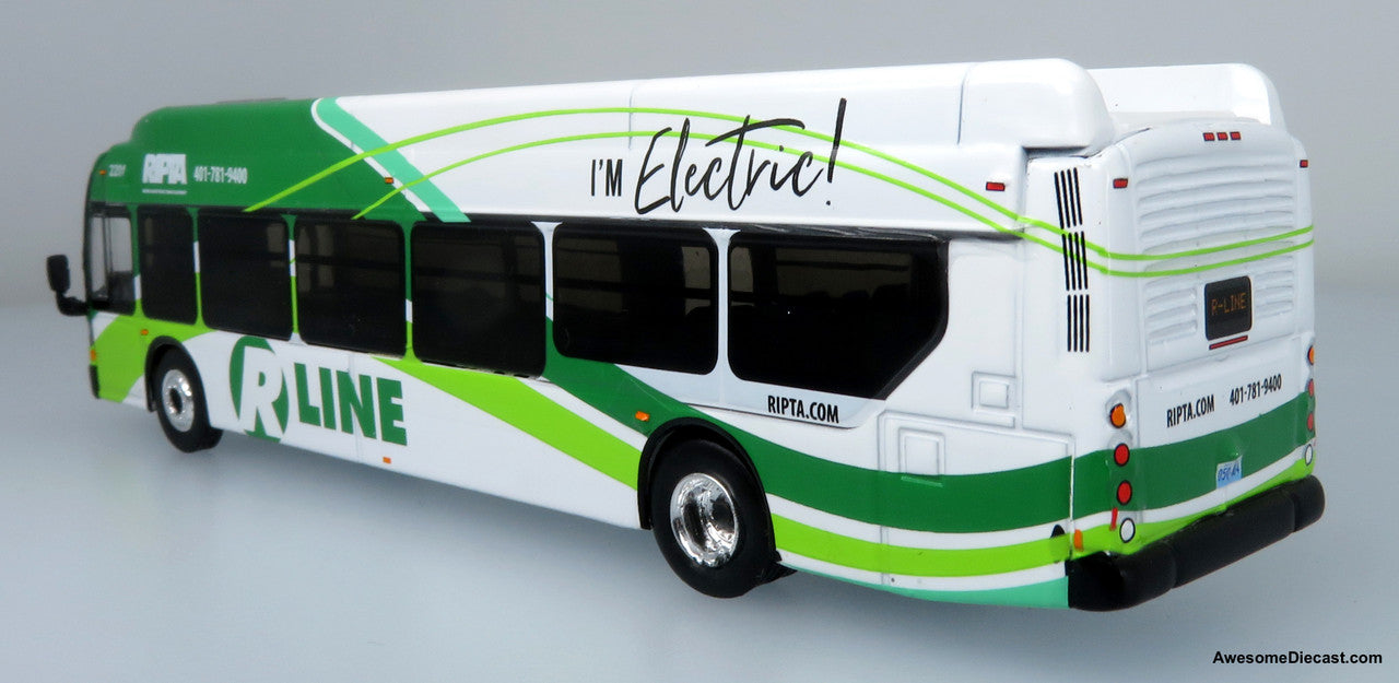 Iconic Replicas 1:87 NFI Xcelsior Charge NG Electric Transit Bus: Providence