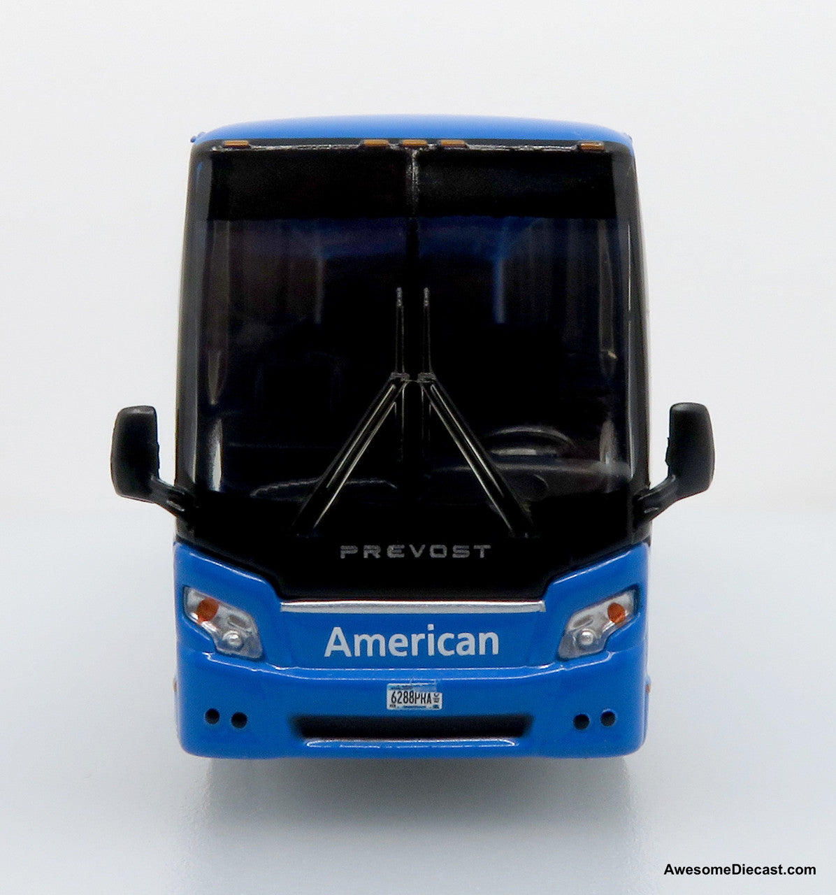Prevost H3-45 Coach: American Airlines / Landline 1:87 Diecast Model Bus by Iconic Replicas