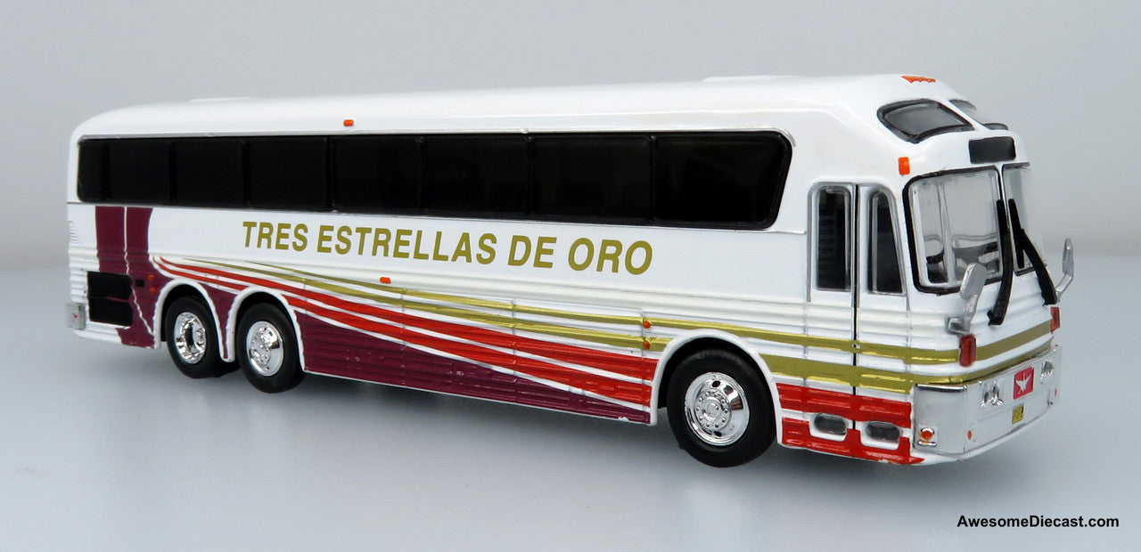 Iconic Replicas 1:87 1984 Eagle Model 10 Coach: Tres Estrellas de Oro