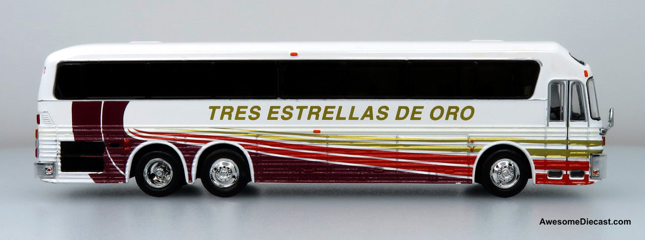 Iconic Replicas 1:87 1984 Eagle Model 10 Coach: Tres Estrellas de Oro