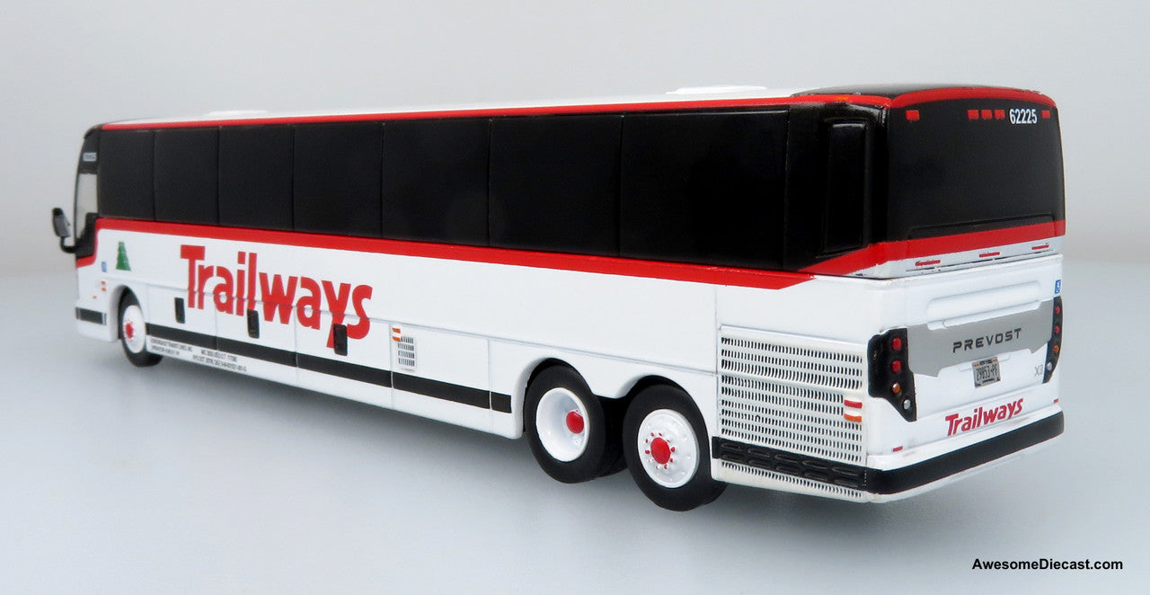 Iconic Replicas 1:87 Prevost X3-45 Coach: Adirondack Trailways