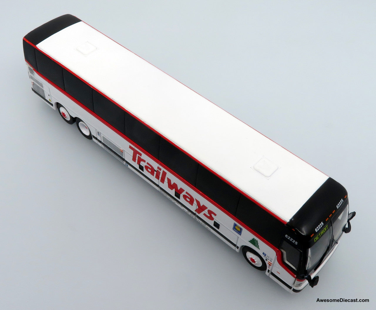 Iconic Replicas 1:87 Prevost X3-45 Coach: Adirondack Trailways