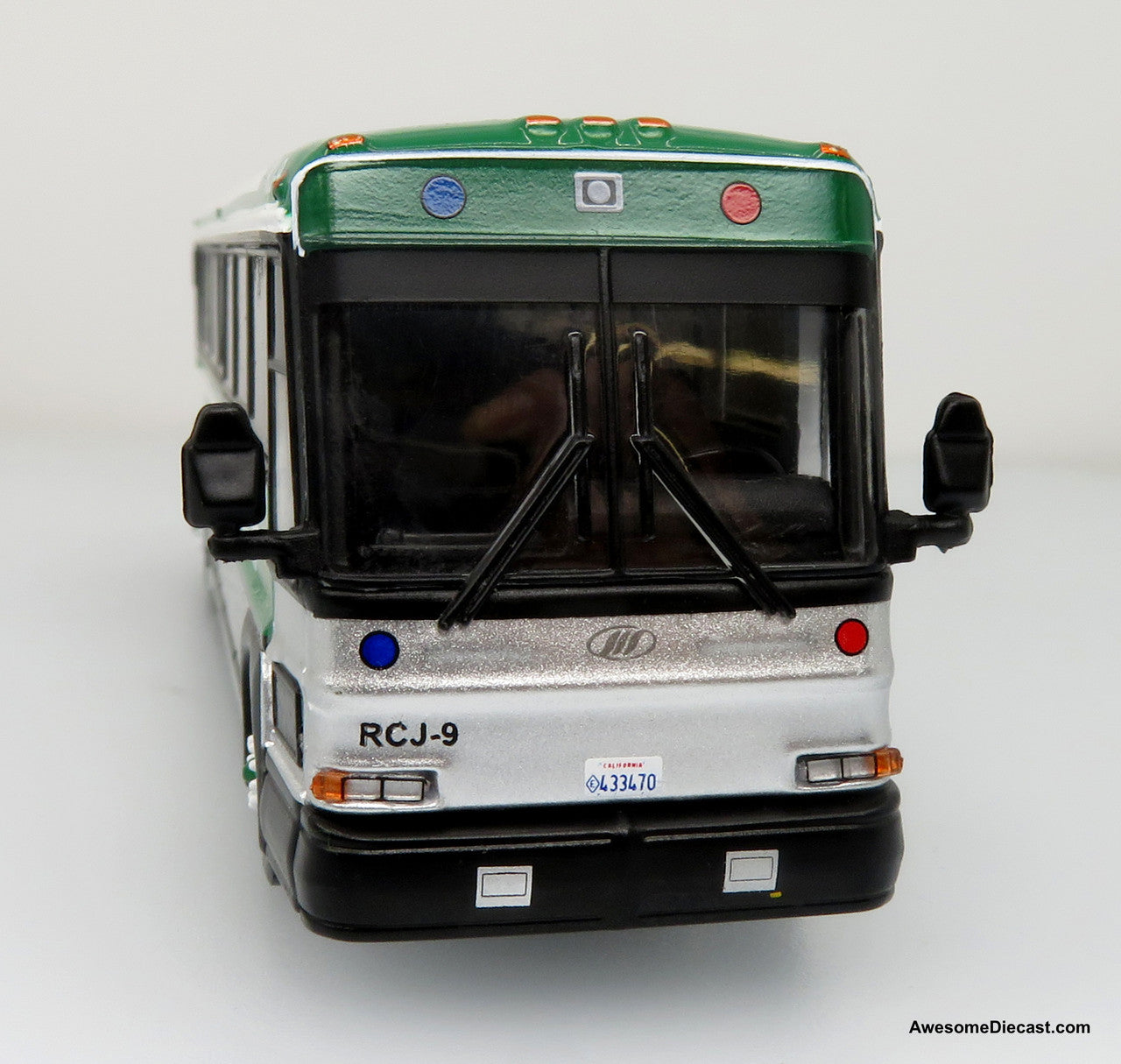 Iconic Replicas 1:87 MCI D4000 Coach: Riverside County Sheriff Bus