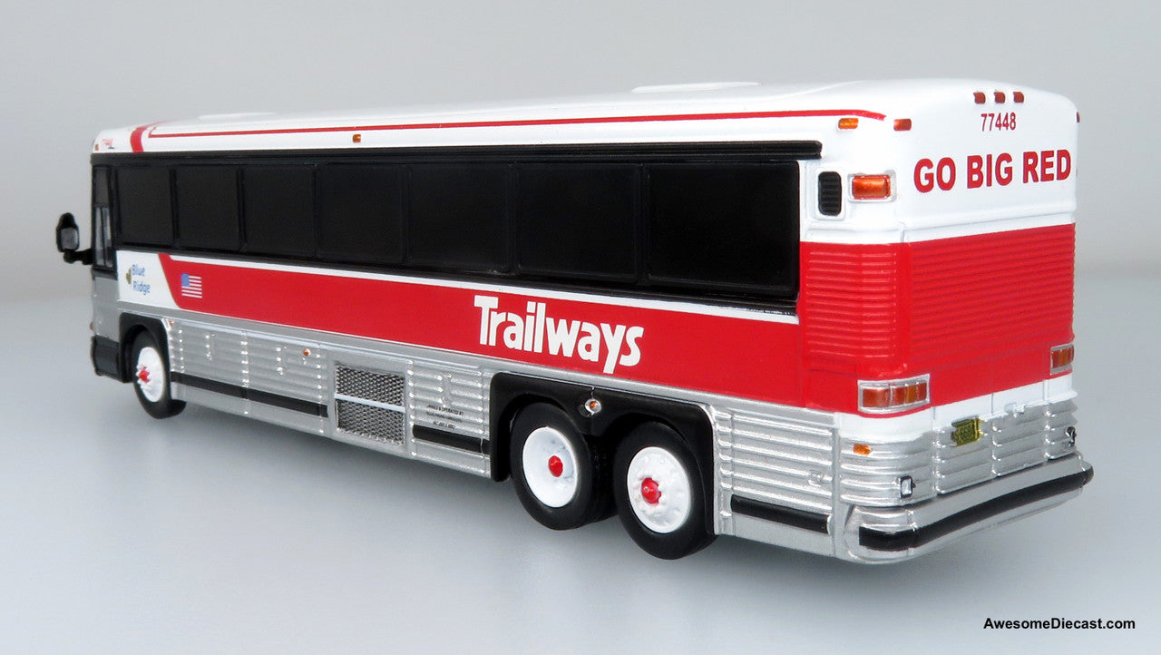 Iconic Replicas 1:87 MCI D4000 Coach: Blue Ridge Trailways