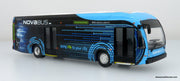2020s Nova Bus LFSe Transit Bus - Corporate (Black/Blue) 1:87 Diecast Model by Iconic Replicas