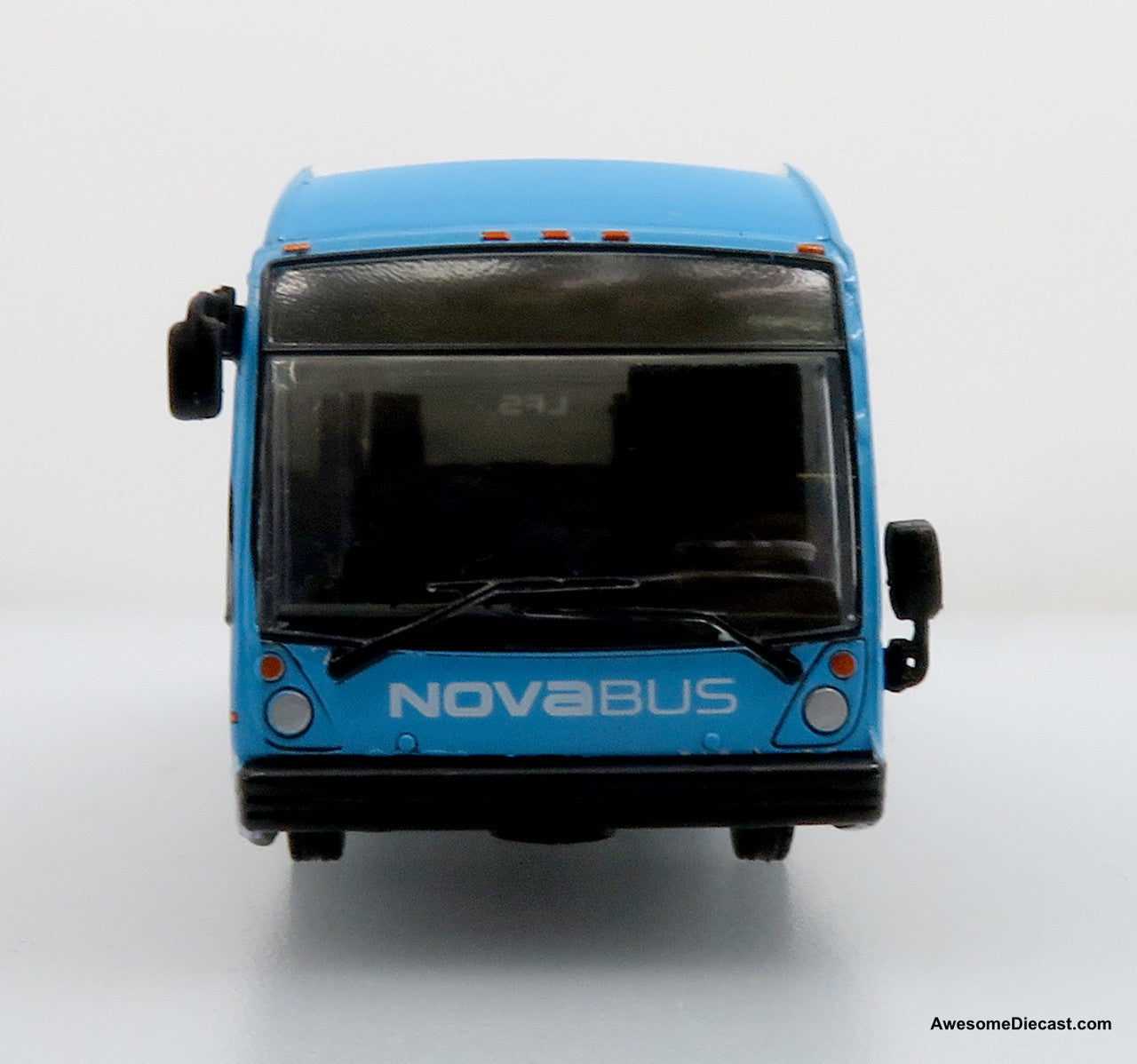 2020s Nova Bus LFSe Transit Bus - Corporate (Black/Blue) 1:87 Diecast Model by Iconic Replicas