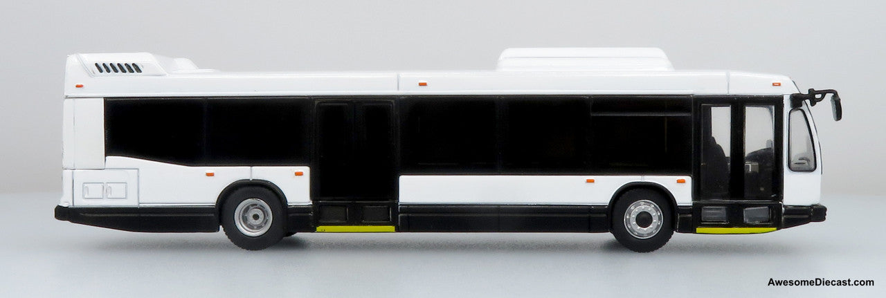 Iconic Replicas 1:87 Nova Bus LFSd Transit Bus: Blank White