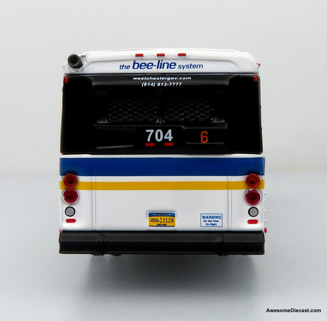 Iconic Replicas 1:87 Orion V Transit Bus: Westchester Bee-Line System