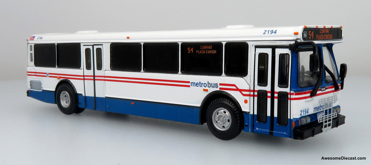 Iconic Replicas 1:87 Orion V Transit Bus: WMATA Washington