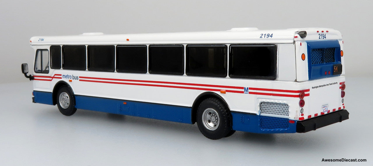 Iconic Replicas 1:87 Orion V Transit Bus: WMATA Washington