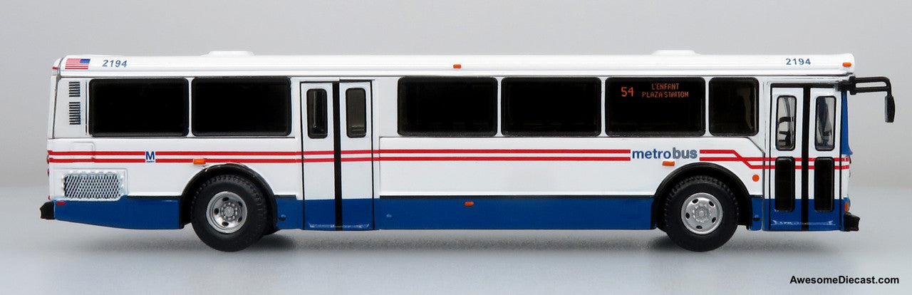 Iconic Replicas 1:87 Orion V Transit Bus: WMATA Washington