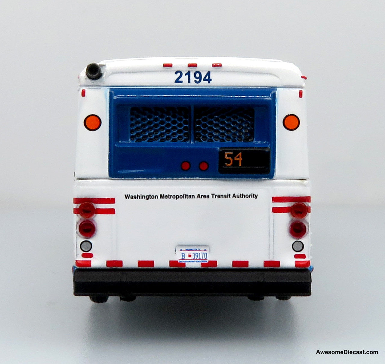 Iconic Replicas 1:87 Orion V Transit Bus: WMATA Washington