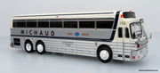 1969 Eagle Model 05 Coach: Michaud Bus Lines 1:87 (HO) Diecast Model Bus by Iconic Replicas