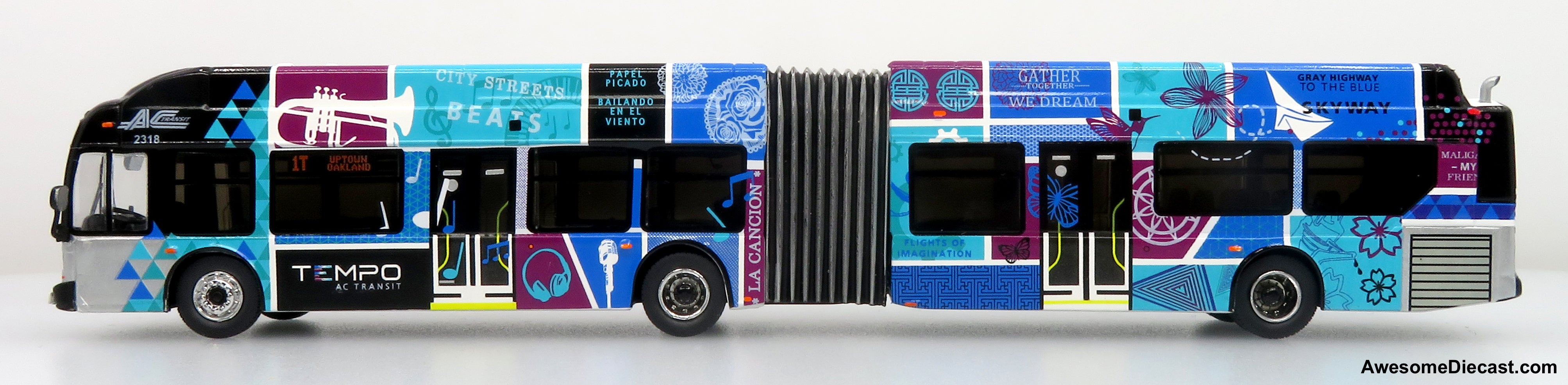 NFI Xcelsior XN60 5-Door Articulated Transit Bus - AC Transit