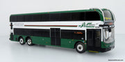 Alexander Dennis Enviro 500 Double Decker Bus: AC Transit / Transbay 1:87 (HO) Diecast Model Bus by Iconic Replicas