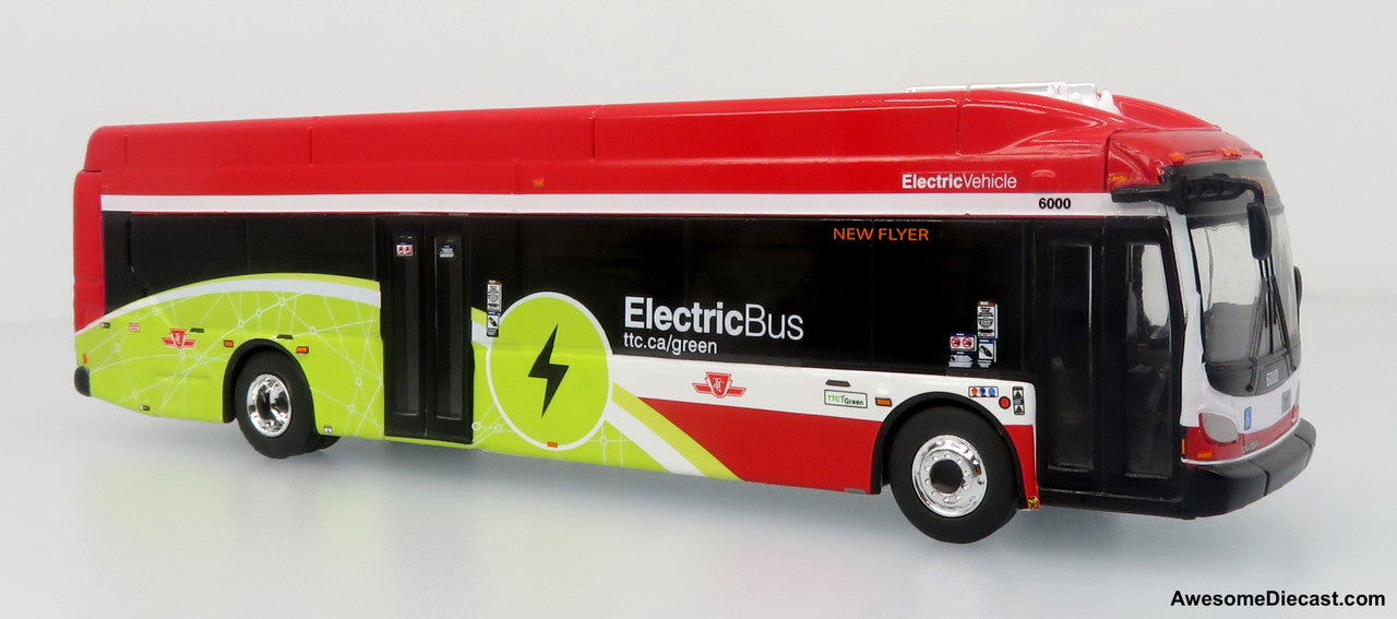 NFI Xcelsior CHARGE NG Electric Transit Bus: Toronto Transit Commission (TTC) 1:87 (HO) Diecast Model Bus by Iconic Replicas