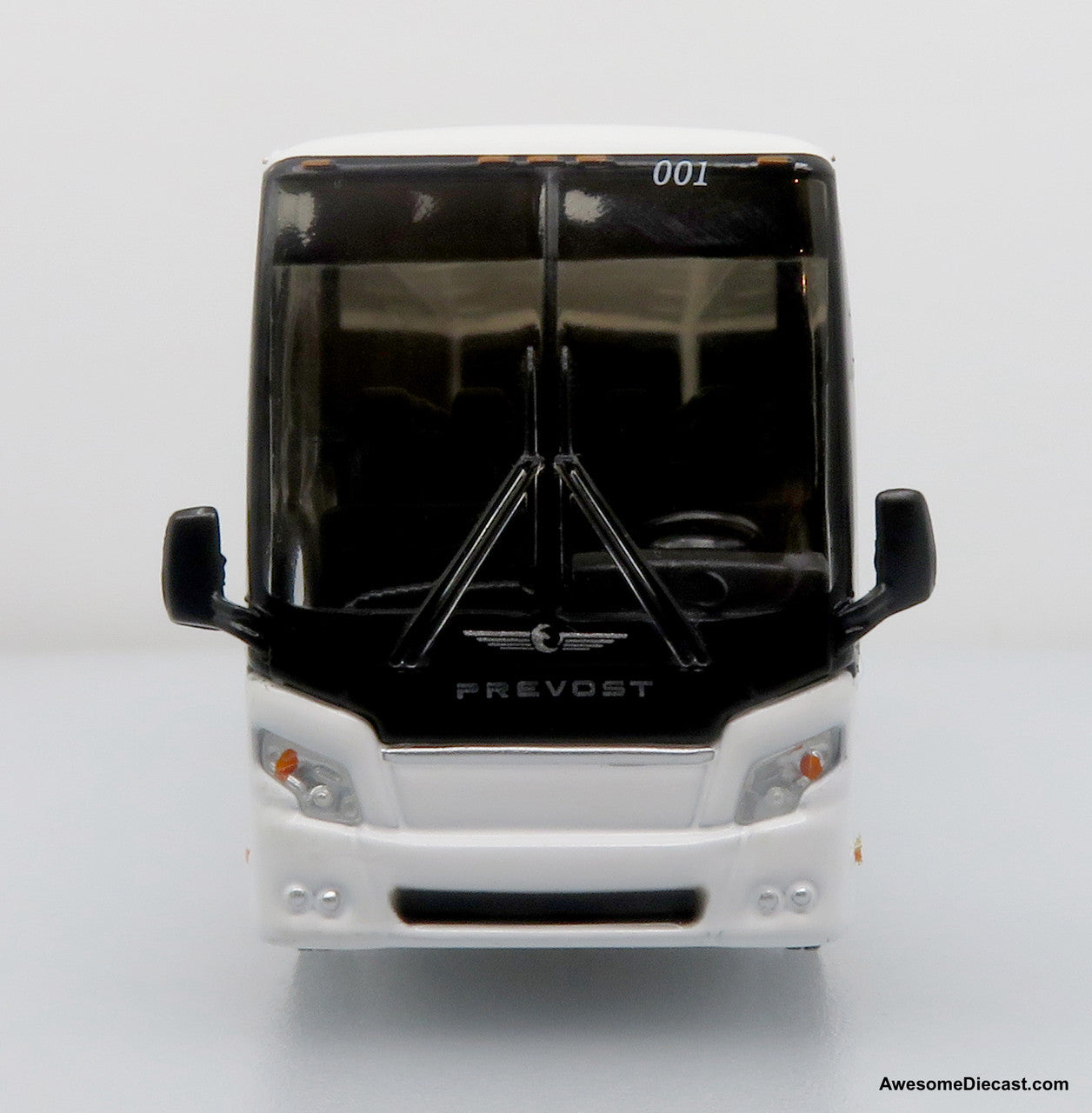 Prevost H3-45 Coach: Eagle Christian Tours 1:87 (HO) Diecast Model Bus by Iconic Replicas