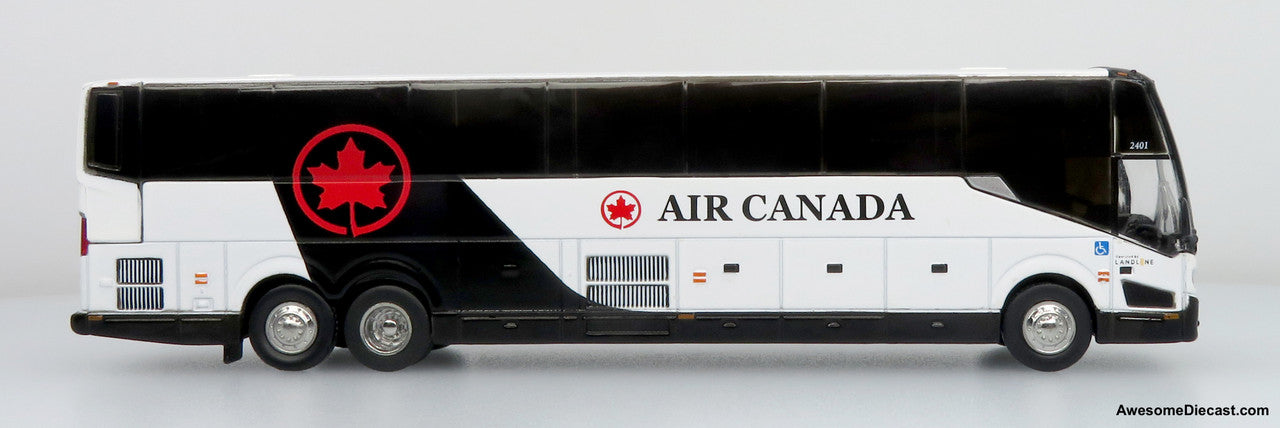 Prevost H3-45 Coach: Air Canada / Landline 1:87 (HO) Diecast Model Bus by Iconic Replicas