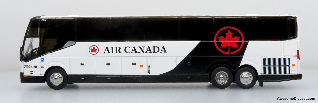 Prevost H3-45 Coach: Air Canada / Landline 1:87 (HO) Diecast Model