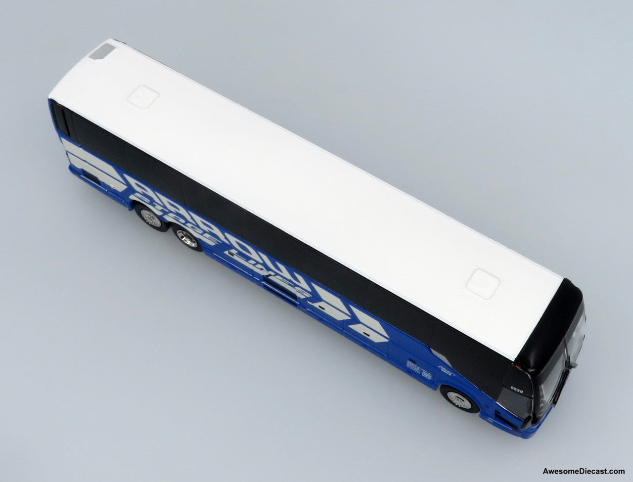 Prevost H3-45 Coach: Arrow Stage Lines 1:87 (HO) Diecast Model Bus by Iconic Replicas