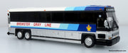 2001 MCI D4000 Coach: Brewster Gray Line 1:87 (HO) Diecast Model Bus by Iconic Replicas