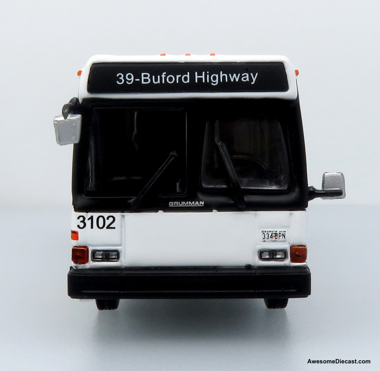 1980 Grumman 870 Transit Bus: MARTA Atlanta 1:87 (HO) Diecast Model Bus by Iconic Replicas
