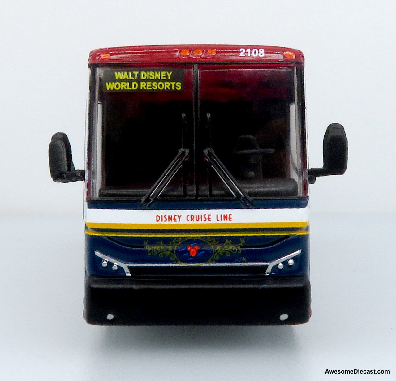Van Hool CX-45 Coach: Disney Cruise Line 1:87 (HO) Diecast Model Bus by Iconic Replicas