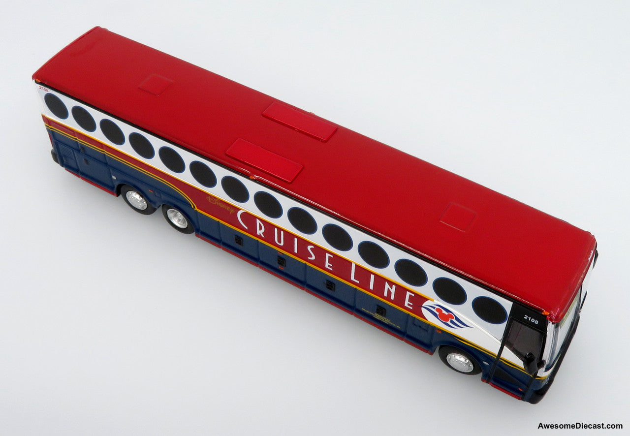 Van Hool CX-45 Coach: Disney Cruise Line 1:87 (HO) Diecast Model Bus by Iconic Replicas