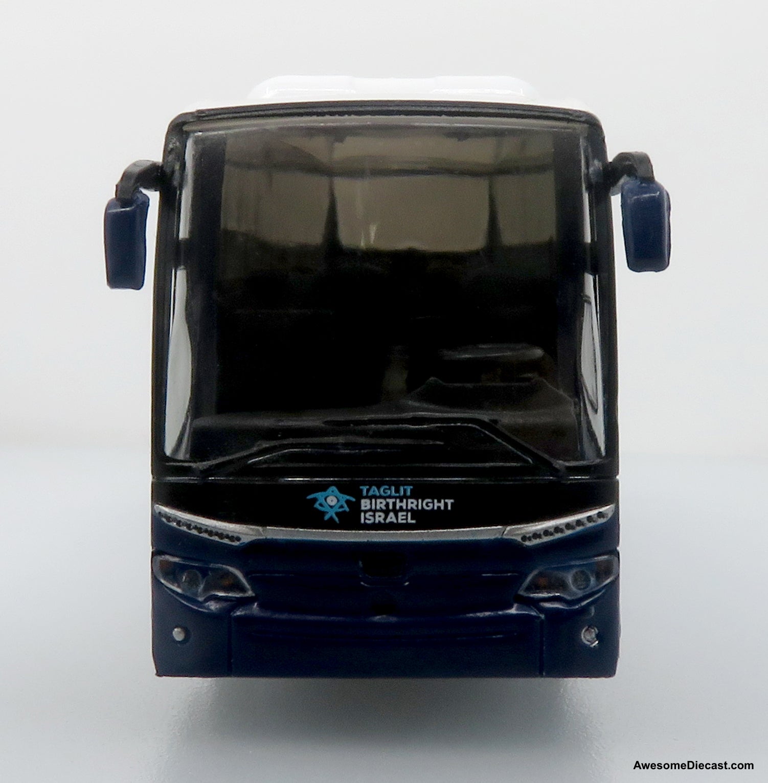 TEMSA Maraton Coach: Birthright Israel 1:87 (HO) Diecast Model Bus by Iconic Replicas