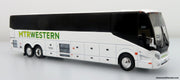 Prevost H3-45 Coach: MTR Western 1:87 (HO) Diecast Model Bus by Iconic Replicas