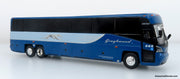 MCI D4520 Coach Bus: Greyhound Lines 1:87 (HO) Diecast Model Bus by Iconic Replicas
