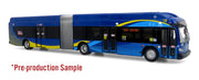 NFI Xcelsior XN60 Articulated Transit Bus: MTA New York City 1:87 (HO) Diecast Model Bus by Iconic Replicas