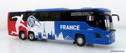 Scania Touring HD Coach: World Cup France National Team 1:87 (HO) Diecast Model Bus by Iconic Replicas