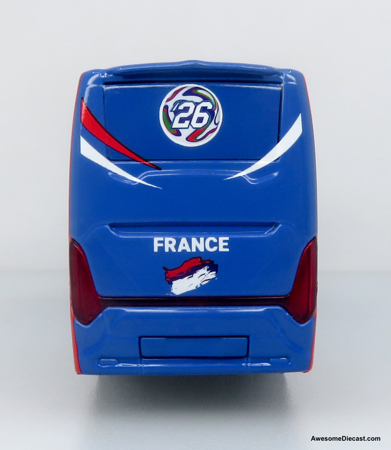 Scania Touring HD Coach: World Cup France National Team 1:87 (HO) Diecast Model Bus by Iconic Replicas