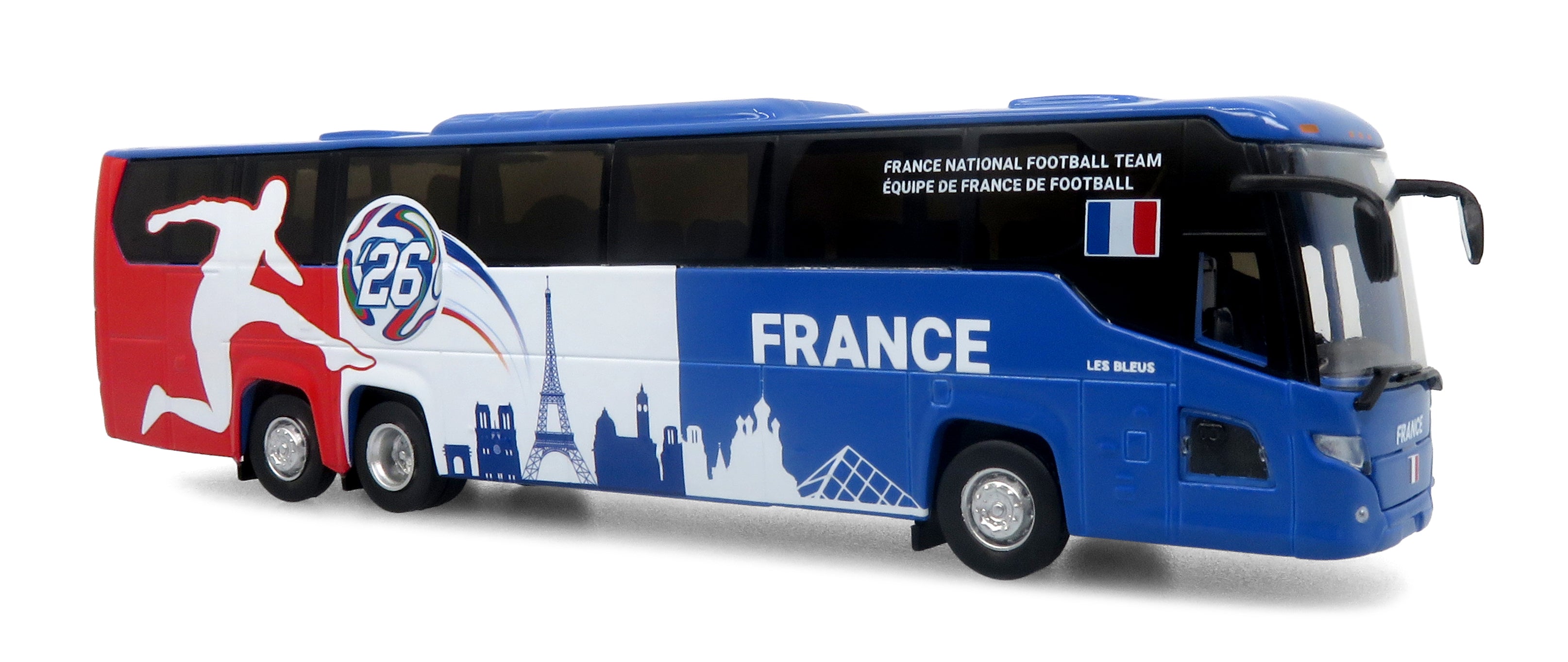 World Cup 2026: All 10 National Team Bus Bundle 1:87 (HO) Diecast Model Buses by Iconic Replicas