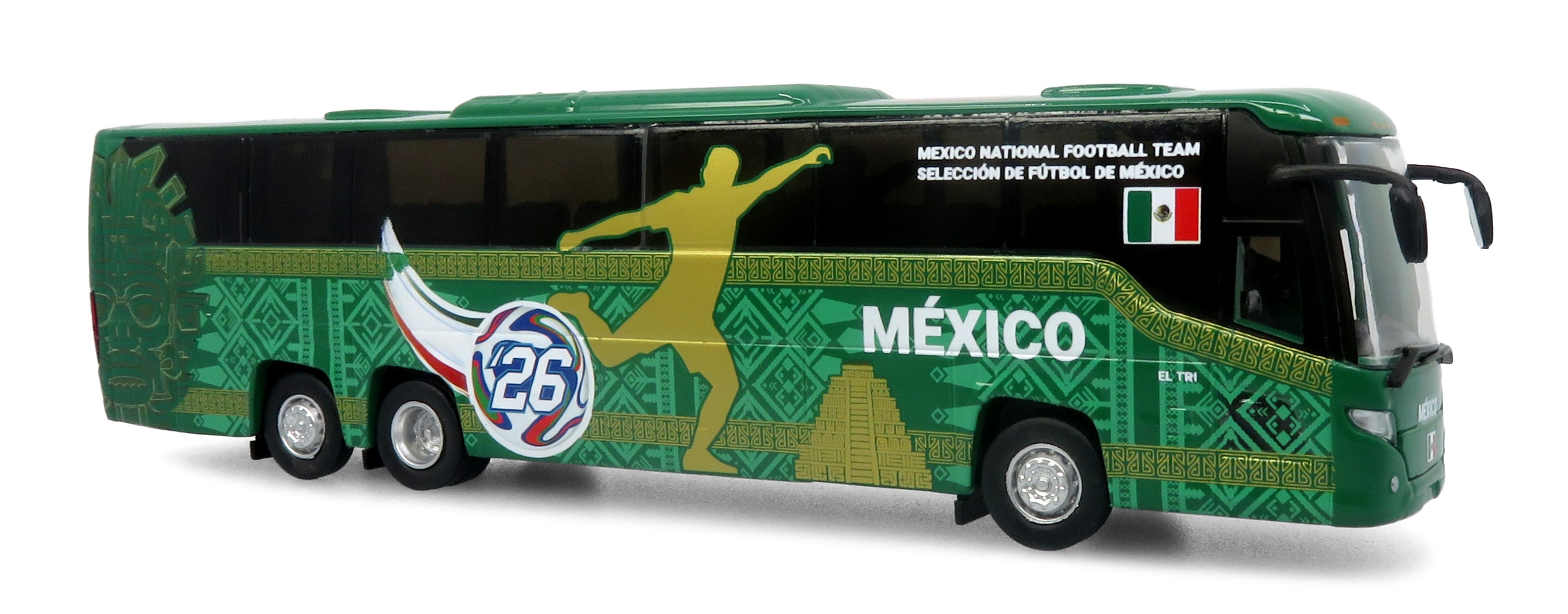 World Cup 2026: All 10 National Team Bus Bundle 1:87 (HO) Diecast Model Buses by Iconic Replicas
