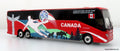 Prevost H3-45 Coach: World Cup Canada National Team 1:87 (HO) Diecast Model Bus by Iconic Replicas