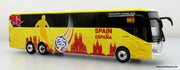 Mercedes-Benz Tourrider Coach: World Cup Spain National Team 1:87 (HO) Diecast Model Bus by Iconic Replicas
