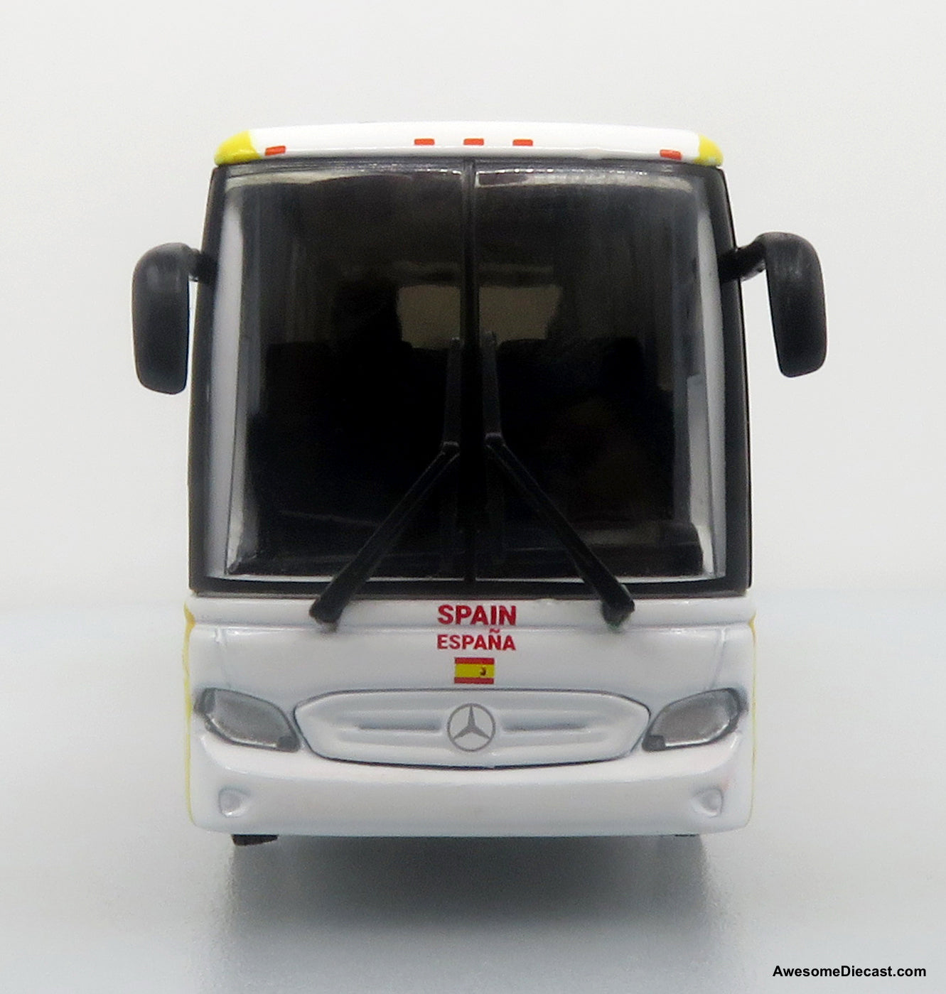 Mercedes-Benz Tourrider Coach: World Cup Spain National Team 1:87 (HO) Diecast Model Bus by Iconic Replicas