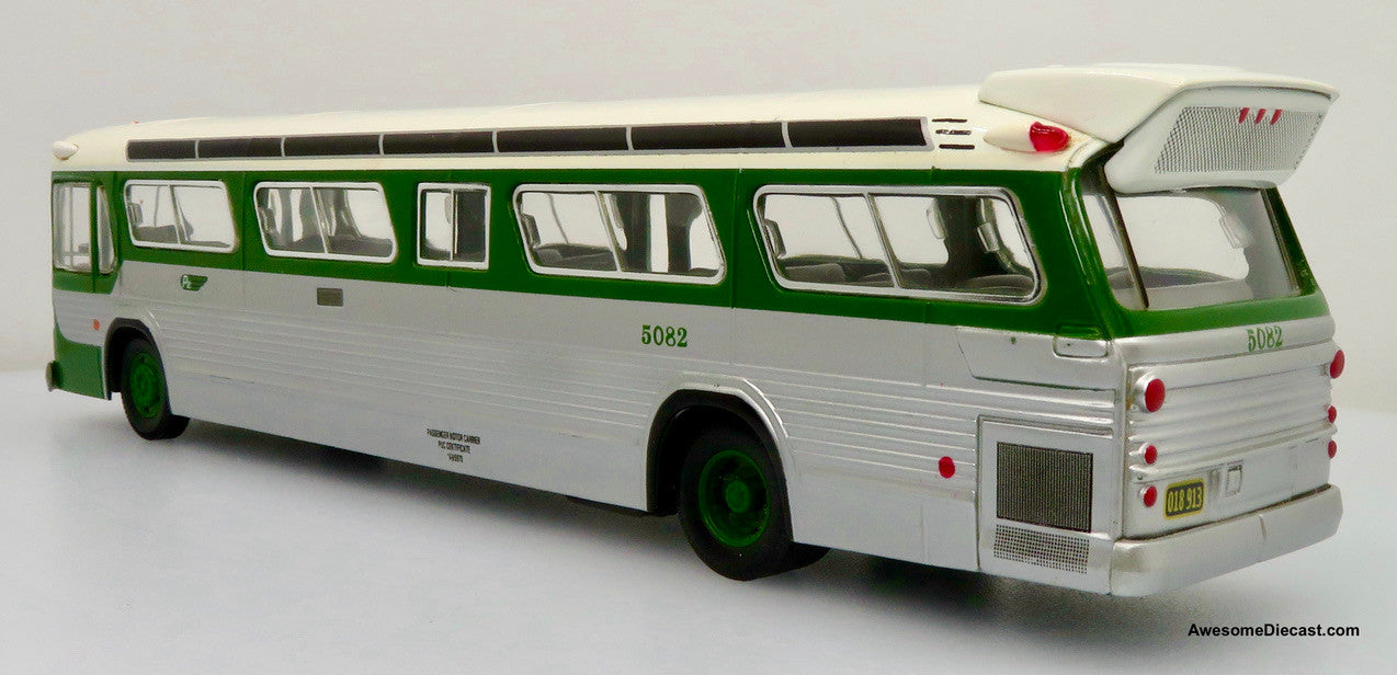 Corgi Classics 1:50 GM 5303 Fishbowl Bus: Philadelphia Transportation Company (PTC), Philadelphia