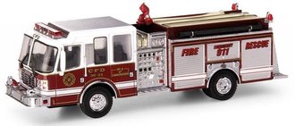 Ferrara Inferno Fire Pumper "Conshohoken #2" 1:64 Diecast Model by Code 3