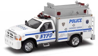 Ford Radio ESU / Patrol Truck "NYPD #5596" 1:64 Diecast Model by Code 3