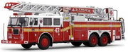 Seagrave Rear Mount Ladder Truck "FDNY #43" 1:64 Diecast Model by Code 3