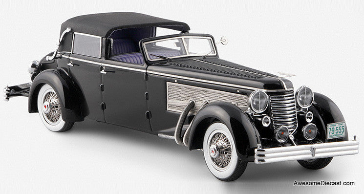 Esval Models 1:43 1937 Duesenberg SJ Town Car by Rollson for Mr Rudolf Bauer