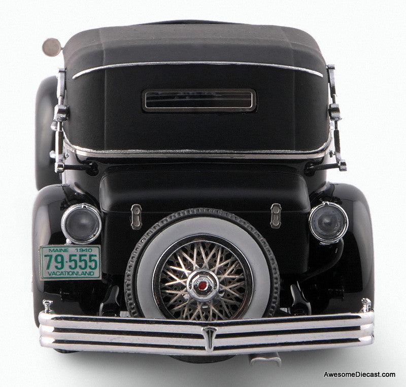 Esval Models 1:43 1937 Duesenberg SJ Town Car by Rollson for Mr Rudolf Bauer