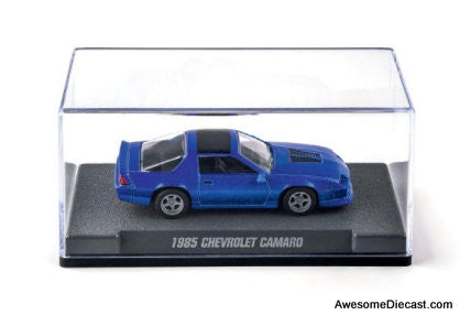 1985 Chevrolet Camaro, Metallic Blue 1:64 Diecast Model Car by Majorette