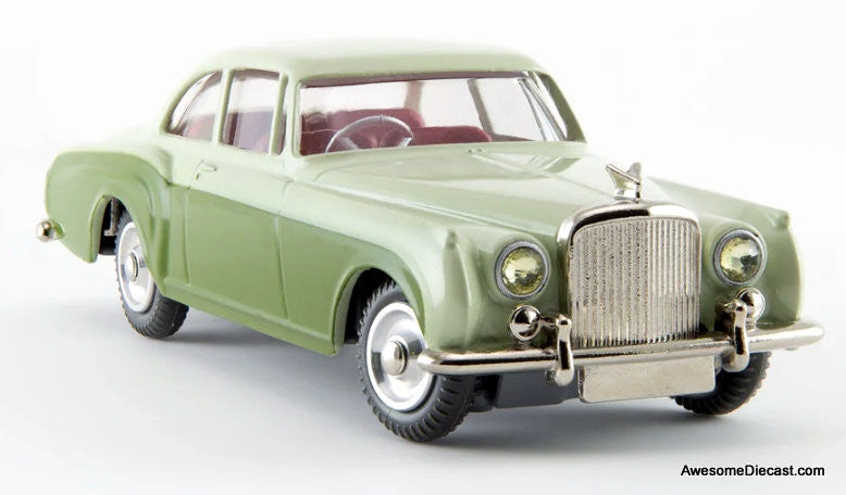Bentley Continental Sports Saloon, 2 Tone Green 1:50 Diecast Model Car by Corgi Re-Creation