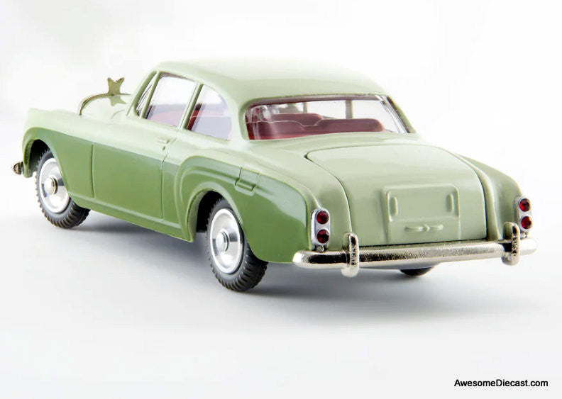 Bentley Continental Sports Saloon, 2 Tone Green 1:50 Diecast Model Car by Corgi Re-Creation