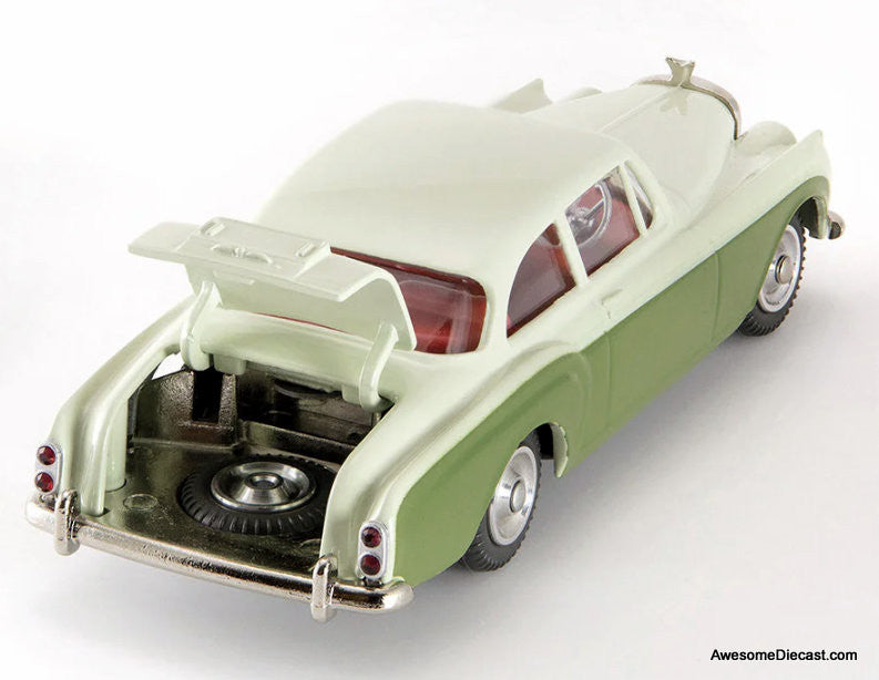 Bentley Continental Sports Saloon, 2 Tone Green 1:50 Diecast Model Car by Corgi Re-Creation