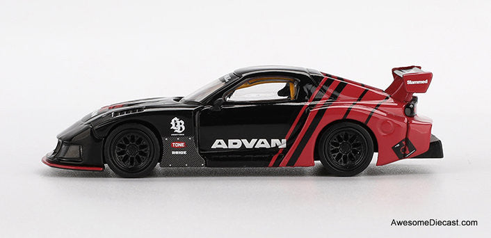 Mazda RX-7 LB-Super Silhouette: Advan Livery 1:64 Diecast Model Car by Mini GT